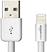 AmazonBasics Lightning to USB A Cable - MFi Certified iPhone Charger - White, 4-Inch primary