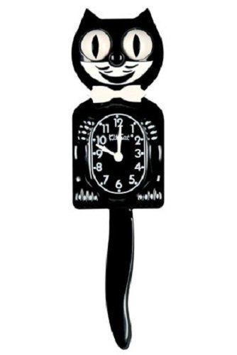 Kit Kat clock (Classic Black (bow tie: White))