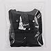 Moxeay V-Neck One Piece Bodysuit Long Sleeve Bodycon Rompers Small Black
