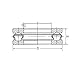 uxcell 51100 Thrust Ball Bearings 10mm x 24mm x 9mm Chrome Steel ABEC3 Single Row Roller 5pcs