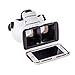 3D VR Glasses, Topmaxions Virtual Reality Headset 3D Viewing Goggles Audio & Video Accessories for Apple iPhone 7s/7 6s/6 plus/6/5s/5c/5 Samsung s5/s6 note4 note5 and Other 3.5