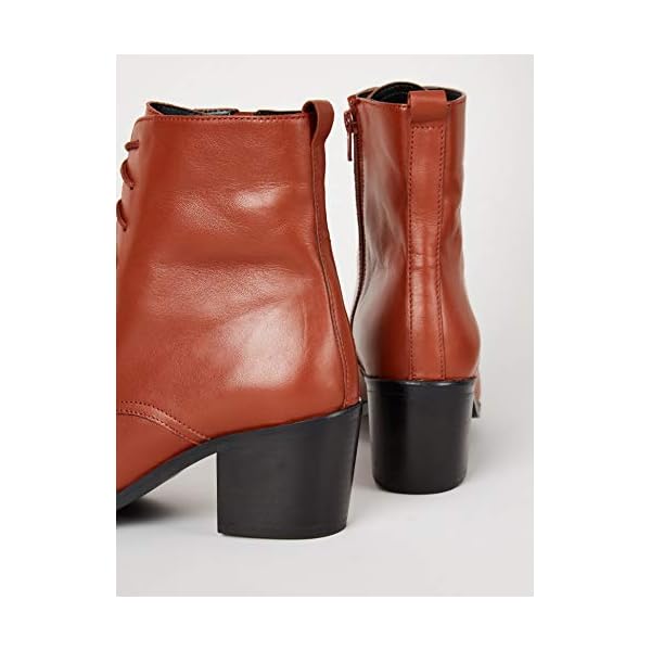Marca Amazon - find. R2899, Botines Women's, Marrón (Red Rouge), 37 EU - Imagen 6