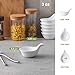 DOWAN Soy Sauce Dish, Charcuterie Bowls, 3 Oz Dipping Bowls with Handles, Sauce Cups for Side Dish, Dipping, Serving, Spice, Sauce, Ingredient, BBQ and Party