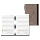 AT-A-GLANCE Planning Notebook with Reference Calendar, 6 x 9 Inches, Gray (70-6210-30)