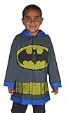 DC Comics Batman Boys Grey Rain Slicker - Size 6-7