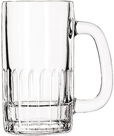 Libbey Glass Mugs and Tankards, Mug, 12oz, 5 5/8quot; Tall - 24 glasses per case.