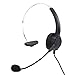 TelPal Dialpad Corded Telephone[Call Center] with Noise Cancelling RJ9 Headset,PC Recording for Small Offices and Home-Based Agents