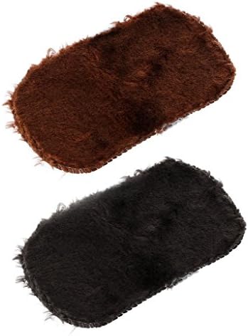 SYlive Soft Wool Polishing Shoes Cleaning Glove Leather Clean Care Brush Bag Boot Home