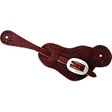 Martin Saddlery Chocolate Roughout San Carlos Spur Strap