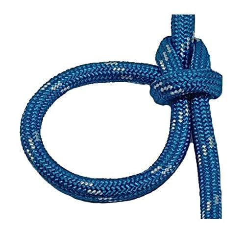 10 metres Dyneema - SK78 Strong Rope Marine Yacht Sailing Dinghy Camping (2mm Blue Fleck)