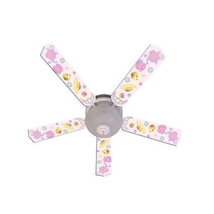 Buy Ceiling Fan Designers Ceiling Fan Girls Pink Tea Time Party