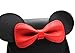 Bolley Joss Crossbody Purse Bowknot Shoulder Bag Handbag Little Girl's Cute Purse with Cartoon Mouse Ears
