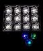 Fun Central AC966 LED Light Up Blinky Ice Cubes - Multicolor - 12ct