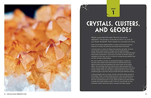Little Learning Labs: Geology for Kids, abridged paperback edition: 26 Projects to Explore Rocks, Gems, Geodes, Crystals, Fossils, and Other Wonders ... Activities for STEAM Learners (Volume 7)