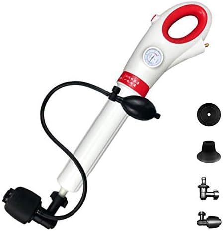 DENGSH Toilet Dredger, Pneumatic Drain Cleaning Tools, Physical Dredge Pipeline Fast Tool Multifunction/As Shown