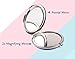 9 Sets Makeup Pocket Compact Mirror, 1 Bride To Be Makeup Mirror 8 Bride Tribe Mirrors Wedding Bridesmaid Gifts-Double Magnifying Mirror For Bridal Party,Champagne Diamond Cutting Style Pocket Mirror
