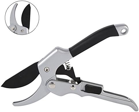 Pruning Shears,Professional Garden Hand Pruners with Pulley,SK-5 Steel Blade Sharp Anvil Pruning Shears,Tree Trimmers Secateurs, Garden Shears, Clippers for the Garden