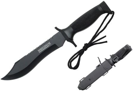 MILSPEC "Kempo" Fixed Blade Knife - Black