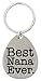 ThisWear for Nana Best Nana Ever Metal Pendant Keychain Key Tag