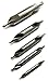HHIP 5000-0020 HSS Center Drill Set, 5 Piece (No.1-No.5)