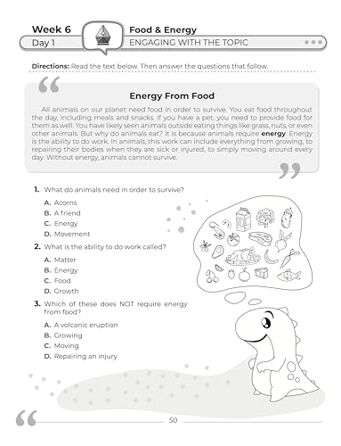 5th Grade Science: Daily Practice Workbook | 20 Weeks of Fun Activities (Physical, Life, Earth and Space Science, Engineering | Video Explanations Included | 200+ Pages Workbook)