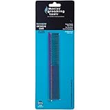 Master Grooming Tools Rainbow Greyhound Combs - European-Style Combs for Grooming Dogs - Face/Finishing, 71/2