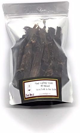 Vino Dogs Hand Crafted Beef Jerky Made In USA Locally Sourced Ingredients Baked to Order. Great for your dog or a Christmas gift 16oz