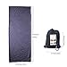 HZJY Sleeping Bag Liner -Compact,Lightweight, Dirt-Proof,Soft Camping Sheet Sleep Sack Best Sleeping Sheet for Outdoor Travel Hiking, Camping, Backpacking, Hotel, Business Trip with Carabinerthumb 1