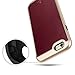 Caseology Envoy for iPhone 6S Plus Case (2015) / iPhone 6 Plus Case (2014) - Premium Leather - Burgundy