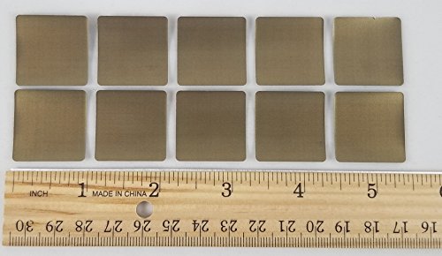 1" x 1" Gold Square Scratch Off Label Peel and Stick Sticker Wedding Baby Shower Save the Date Business Prom Scratch offs Label