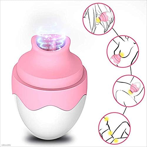 Tovbb Multi Sucking Moeds Tongue Vibrate Toy Oral Tongue Simulator, Waterproof 7 Frequency Thrusting Wand, Multi Speed Clitorial Sucking Toy for Women Tshirt Tovbb (Color : Pink)