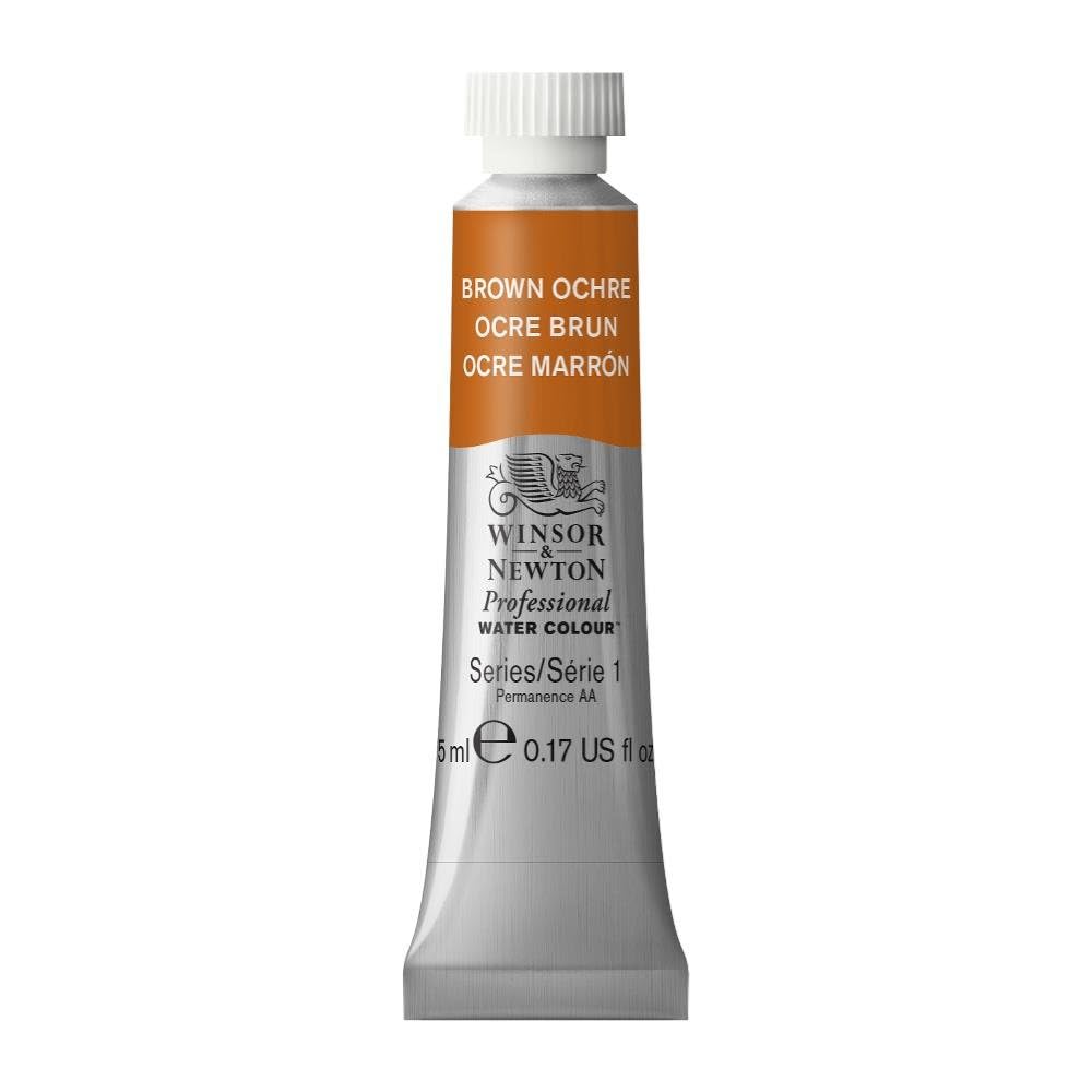 Winsor & Newton 5 ml Tube Professional Water Colour, Brown Ochre — image 1