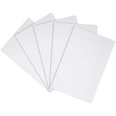 uxcell Corrugated Plastic Sheets,3mm White Blank Yard Lawn Signs,8 Inch x 12 Inch,Waterproof Sign Blank Board 5pcs