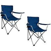 Ozark Trail Folding Chair Blue (pack of 2)