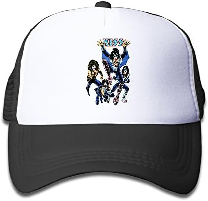 Marvel Super Special 5 Kiss Girls Adjustable Mesh Trucker Cap Fitted Baseball Caps