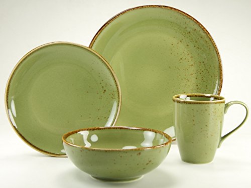 CreaTable, 19989, Serie Nature Collection, 16-teiliges Geschirrset, Kombiservice aus Steinzeug, spülmaschinen- und mikrowellengeeignet, Qualitätsproduktion – Bild 6
