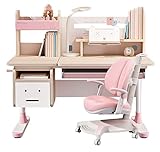 FCD Wood Adjustable Height Kids Study Desk with