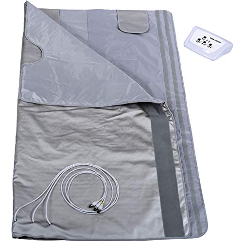 Gizmo Supply 3 Zone Digital FarInfrared Heat Sauna Blanket v3 (Large