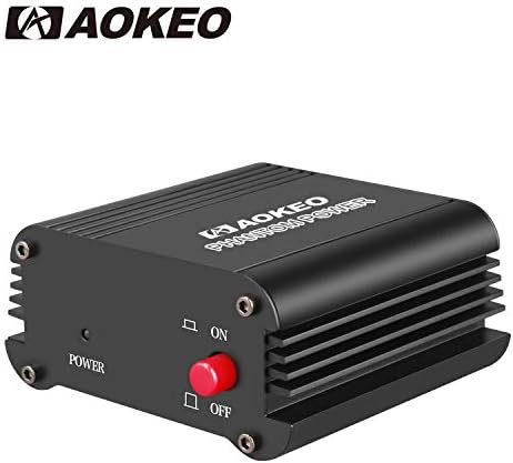 USB condenser microphone with phantom energy, priced at $19.99.