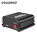 Aokeo 1-Channel 48V Phantom Power Supply with Adapter, Bonus+XLR 3 Pin Microphone Cable for Any Condenser Microphone Music Recording Equipment
