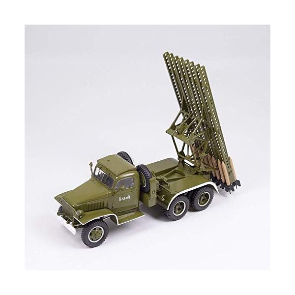 XHH Panzermodell Militärisches Panzermodell, Katyusha-Raketenwerfer im Maßstab 1:43, Modell aus UDSSR-Legierung… – Bild 3