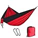 M-Mansnt Nylon Parachute Hammock Light Weight Outdoor Camping Portable Single Hammock with Hammock Ropes Hammock Carabinersthumb 2