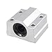 Uxcell a12112300ux0266 SCS10UU 10mm Metal Linear Motion Ball Bearing Slide Bushing, 1.1000000000000001