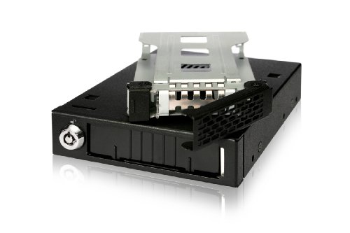 ICY DOCK ToughArmor MB991IK-B 2.5 Inch SATA/SAS HDD/SSD Full Metal Mobile Rack in 1 x 3.5 Inch Device Bay