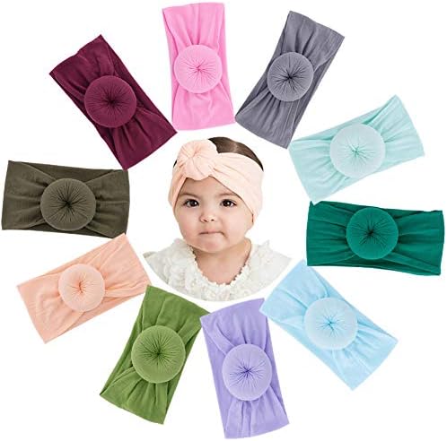 Baby Girl Headbands Newborn Infant Toddler Hairbands Turban Knotted Bows Child Hair Accessories