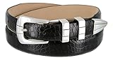 Vince Italian Calfskin Leather Designer Golf Dress Belt for Men