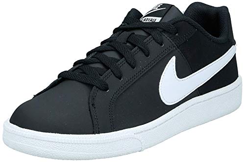 nike court royale women's black and white