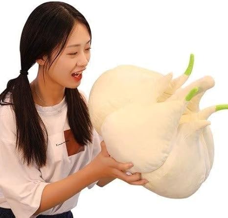 Amazon Co Jp A赤ちゃんセッションぬいぐるみクリスマスギフトに野菜 のテーマについては40センチメートルシミュレーションノベルティニンニクぬいぐるみのために子供の漫画アニメぬいぐるみぬいぐるみソフト枕クッションかわいい置物パーティーの装飾 ホーム キッチン
