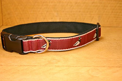 1" Crimson Mallard Extra Large Hemp Collar