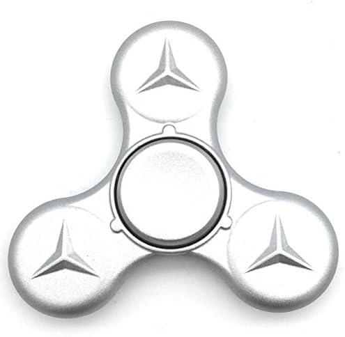 PristineSense Metal Hand Spinner |Durable Fidget Toy, Stress Reducer |ADHD Austim Educational Toy |Gift for Adults, Kids and Must Have 2017 collectible Fidget Spinner Toy |360 Degree (Silver)